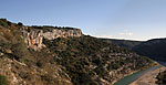 La falaise de Russan et le Gardon