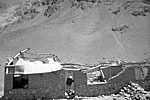 Ancien refuge détruit par une avalanche